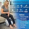 Miko Deep Tissue Heated Shiatsu Foot Massager for Plantar Fasciitis Relief
