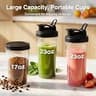 KOIOS 900W Bullet Smoothie Blender 14-Piece Set with Multiple Travel Cups