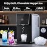 Antarctic Star Countertop Nugget Ice Maker with Automatic Dispenser and Touch Screen