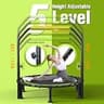 ZCMHAXJ 40-Inch to 48-Inch Foldable Rebounder with U-Shaped Stability Bar