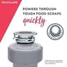 Frigidaire FF75DISPC1 3/4 HP Corded Garbage Disposal with Antimicrobial Protection