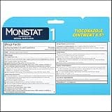 Monistat 1-Day Tioconazole Pre-Filled Cream Applicator for Fast Relief