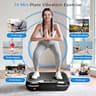 AoraPulse Vibration Plate Exercise Machine with 400 lbs Capacity and 250 Speeds