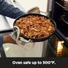All-Clad HA1 Hard-Anodized Nonstick 12-Inch Frying Pan with Glass Lid and Steel Handle
