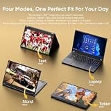 Moxalc 15.6-Inch FHD IPS sRGB Touchscreen 2-in-1 Laptop AMD Ryzen R3