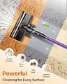 Rittvot 580W Cordless Stick Vacuum Cleaner with Fully Sealed HEPA Filtration