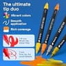 ARTISTRO Dual Tip Acrylic Paint Markers 36-Pack