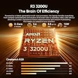 Moxalc 15.6-Inch FHD IPS sRGB Touchscreen 2-in-1 Laptop AMD Ryzen R3