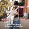 Momcozy 2-in-1 Breathable AirMesh Baby Carrier with Detachable Hip Seat