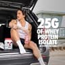 GHOST Clear Whey Isolate Protein Powder, Strawberry Watermelon, 25g Yield