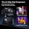EMEET PIXY Dual-Camera AI-Powered PTZ 4K Webcam for Dynamic Presenters