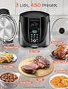 Nuwave Duet Multicooker and Air Fryer Combo with Temp Probe, 6-Quart