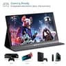 KYY 15.6-Inch 1080P FHD IPS Portable Monitor with Magnetic Smart Cover