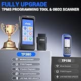 XTOOL TP380 TPMS Scanner and Bidirectional OBD2 Diagnostic Tool with Resets