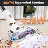 Tikom V500 Cordless Stick Vacuum Cleaner with LED Touch Screen & Wall Mount