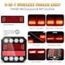 NeaLia 110-Degree Rotatable Magnetic Wireless Trailer Light Kit with IP67