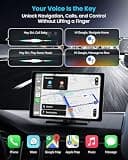 IIWEY iK11 11-Inch Ultra-Slim Wireless CarPlay Screen with 4K Dashcam and 64GB Storage