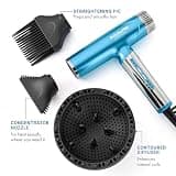 BaBylissPRO Nano Titanium Light Ionic High-Speed Hair Dryer with Diffuser