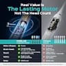 COSLUS C30 Adult Sonic Electric Toothbrush with 5 Modes & Travel Case