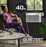 GE Profile ClearView 12,200 BTU Variable-Speed Window Air Conditioner
