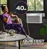 GE Profile ClearView 12,200 BTU Variable-Speed Window Air Conditioner