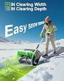 Snow Joe SJ623E 18-Inch 15-Amp Corded Electric Snow Thrower with Light