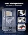 ICEVIVAL 80lb Under Counter Commercial Ice Maker with Integrated Drain Pump