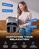 KINGJOY 2026 Upgraded Deep Kneading Shiatsu Foot Massager with Heat