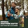 Tinllaans 15x55 UHD Waterproof Binoculars with BAK4 Prisms & Smartphone Photo Adapter