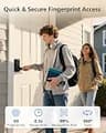 Philips Wi-Fi Smart Door Lock with Fingerprint Sensor and Lever Handle
