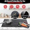 KitchenRaku Translucent Large Induction Protector Mat for 36-Inch Ranges