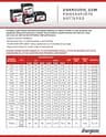Energizer TX20HL AGM Factory Activated 12V High Performance Jetski Battery