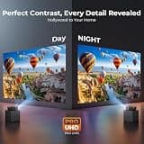 ELEPHAS Native 1080p Projector with 4K Support, 3000 ANSI Lumens, WiFi