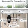 Waste Maid 1/2 HP Economy Anti-Jam Continuous Feed Kitchen Garbage Disposal