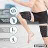 Bodyprox Thigh Compression Sleeves Anti-Slip Knitted Support for Sports