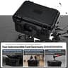 QINGUANG IP67 Waterproof Graded Card Storage Hard Case with 4 Foam Dividers