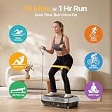 ALSO GO 500 lbs Capacity Vibration Plate with 200 Speeds and Magnetic Surface