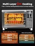 Nuwave Bravo XL Pro Air Fryer Toaster Oven with Reversible Grill Plate, 30-Quart