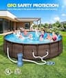 KimFilter Pro Series 1,000 GPH Cartridge Filter Pump for Above-Ground Pools