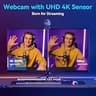 EMEET S600 4K Webcam with Sony Sensor and Ultra-Smooth 1080p 60fps Support