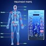 EKVILI Portable Electromagnetic Shockwave Massager with 7 Heads and Auto-Shutdown