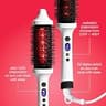 BondiBoost Infrared Thermal Brush with Aloe-Infused Bristles and Ceramic Barrel