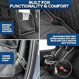 Ruff Liners XL Heavy-Duty Waterproof Back Seat Extender for Dogs with Door Protection