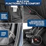 Ruff Liners XL Heavy-Duty Waterproof Back Seat Extender for Dogs with Door Protection