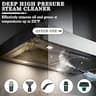 Happudeok 2500W High-Pressure Steam Cleaner with Transparent 1.25L Tank
