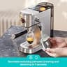 CASABREWS 5418 PRO 20-Bar Espresso Machine with Real-Time Pressure Gauge