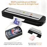 MEGAWISE 2025 Updated Food Vacuum Sealer Machine with Starter Bag Kit