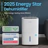 Waykar Max Energy Star Home Dehumidifier with Self-Drying Feature (80 Pint, 5000 Sq.Ft)