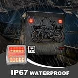 TXGSDXS 2026 110-Degree Rotatable Wireless Trailer Light System for Towing