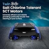 SkimDevil Betta SE Solar Powered Robotic Pool Skimmer with Twin Salt Tolerant Drive Motor
